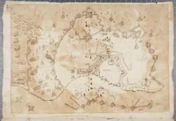 Portfolio von Zeichnungen von Mutio Oddi aus Urbino und anderen, S. 119, ca. 1635-40